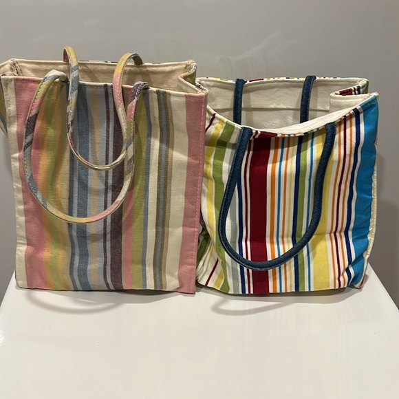 Longaberger Cloth Bag Set of 2 - Picture 5 of 14